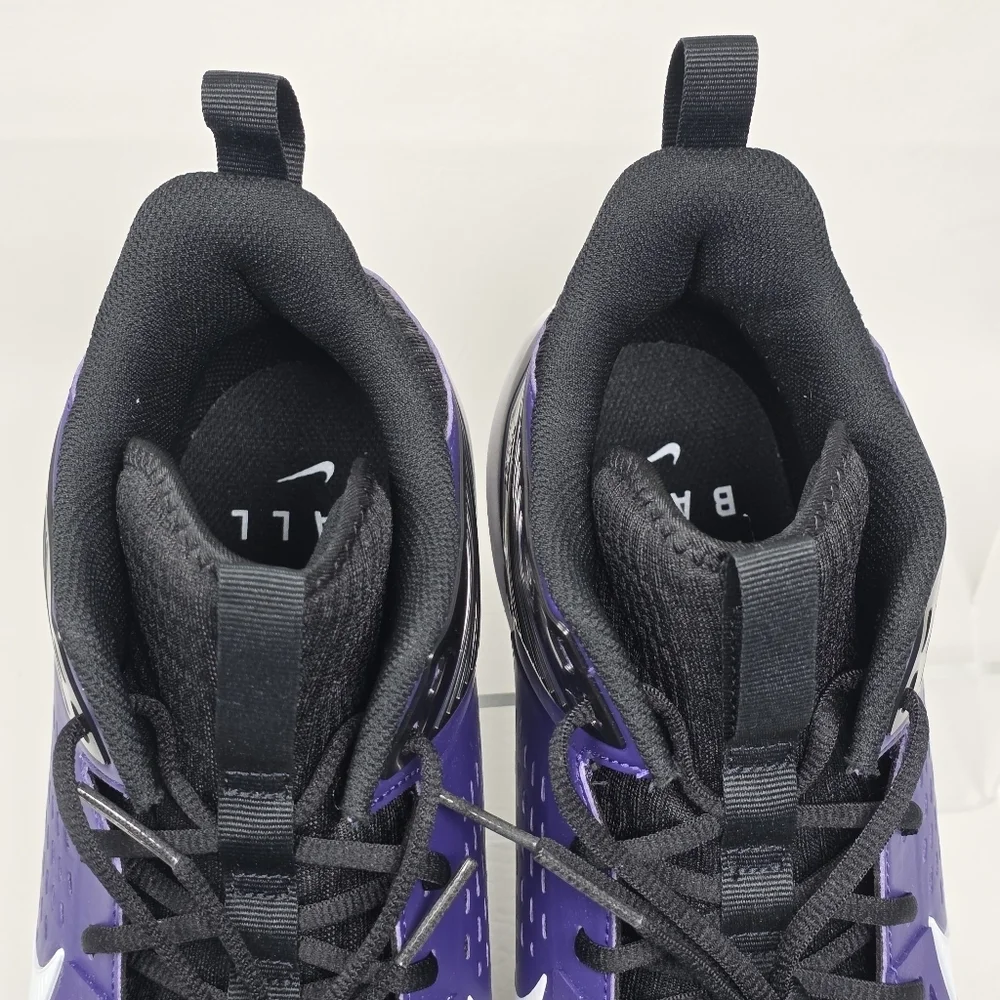 Nike Force Savage Pro 3 Shark Mens Size 15 Purple Football Cleats DA5453-500 New